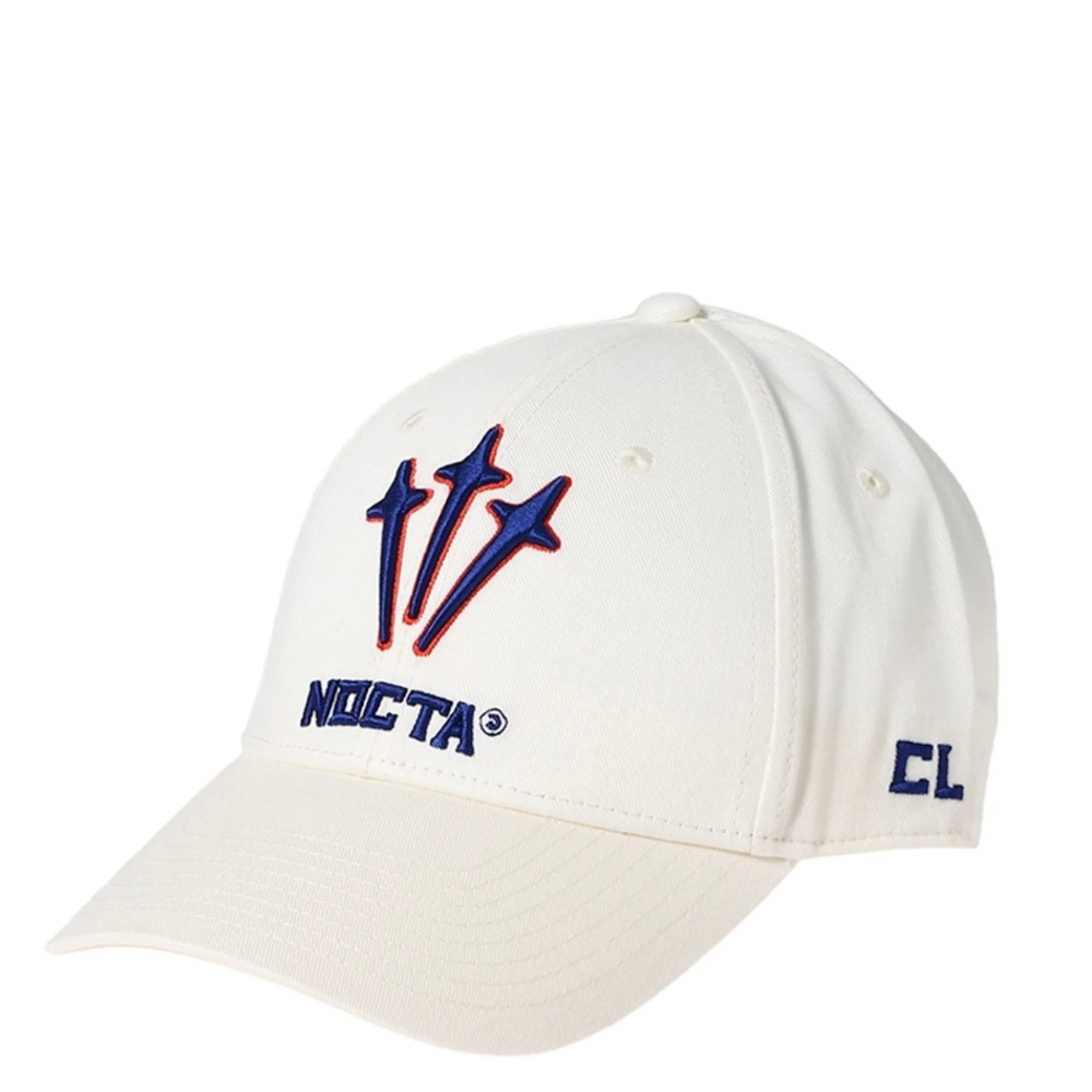 Nike x Drake NOCTA Souvenir Cactus Cap Hat White Blue Red Adjustable